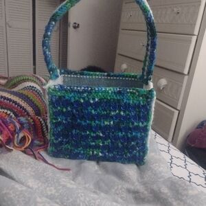 Multicolor Crochet Bag